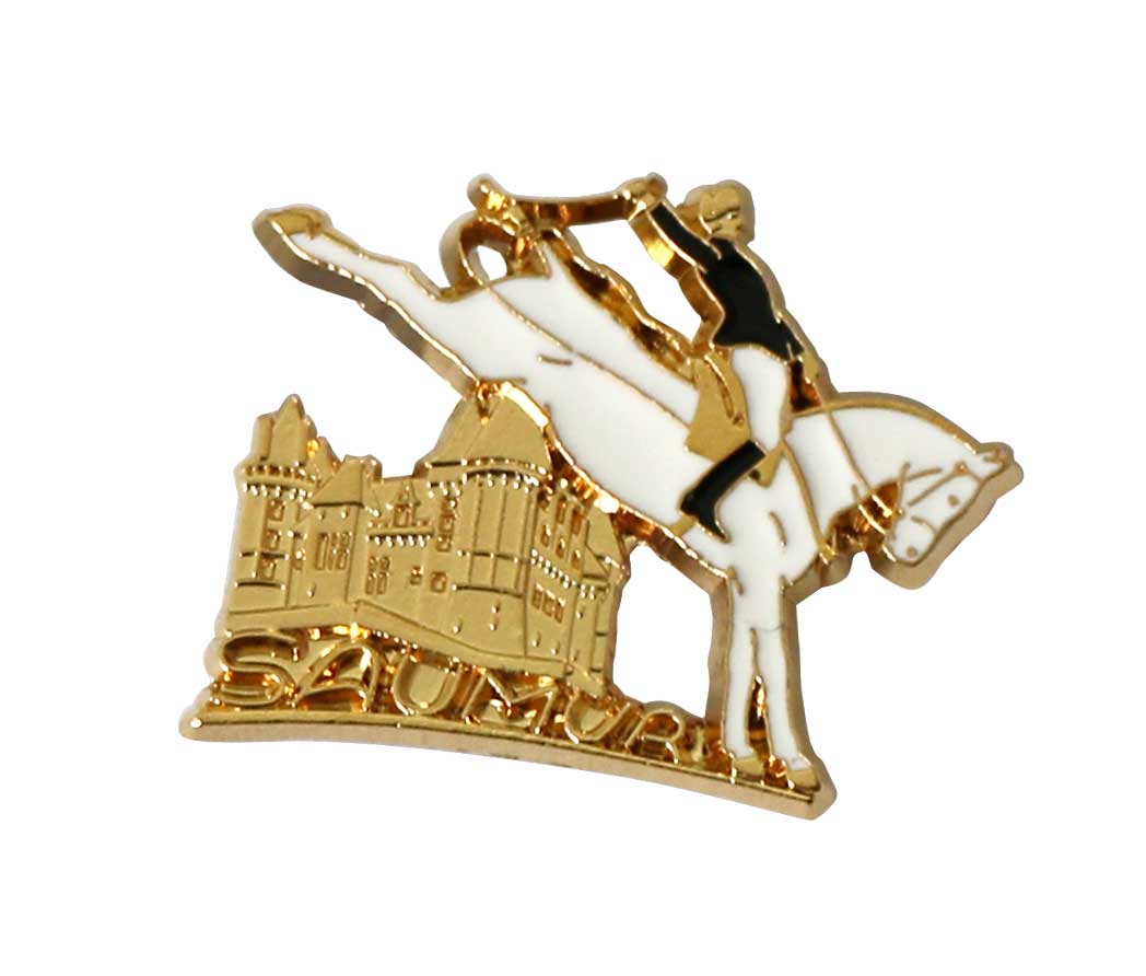 Martineau pin's personnalisé Saumur Made in France