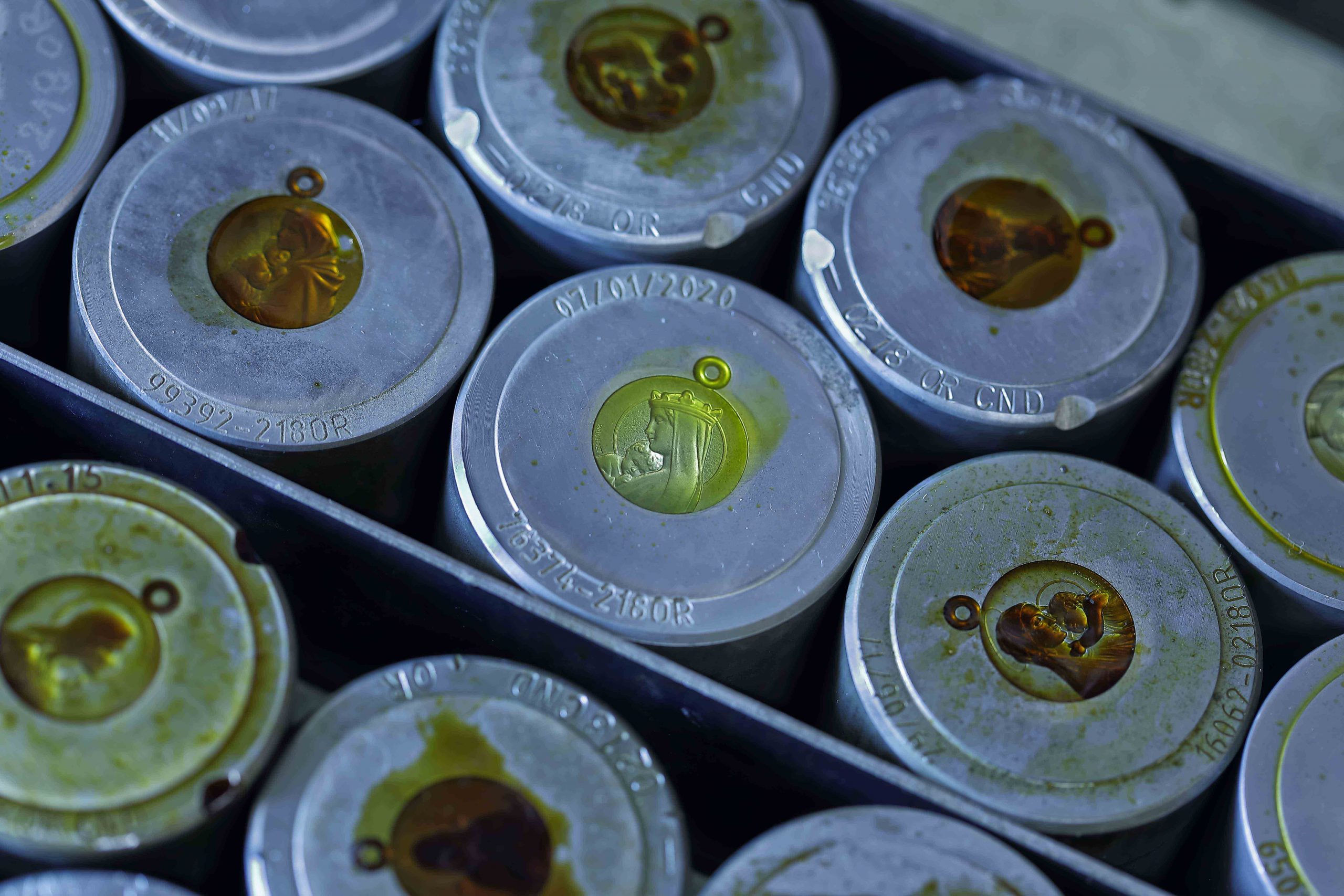 Martineau outil matrice médaille ND de la Sagesse fabrication française